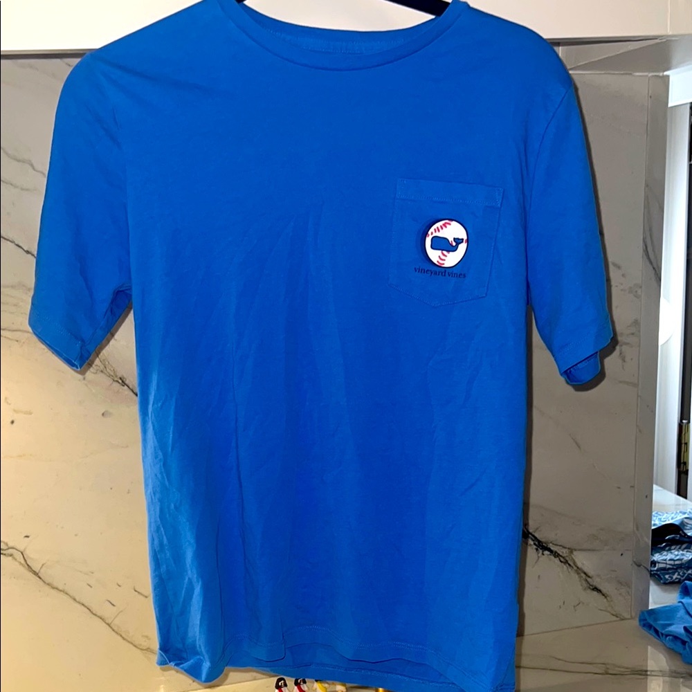 Vineyard Vines Boys Baseball Short Sleeve Tee